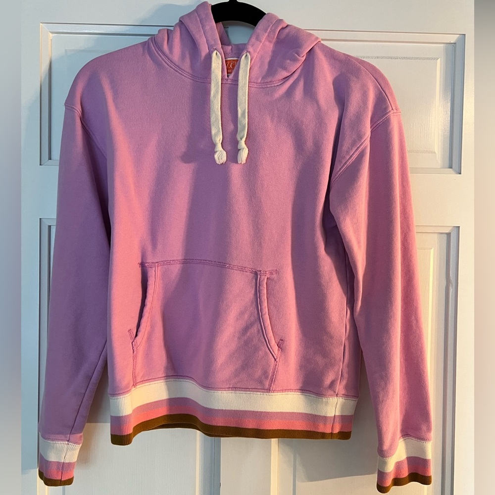 J.Crew Weekend Terry Stripe Hoodie